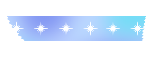 Gradient Washi Tape png