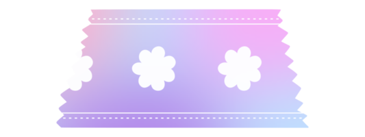 Gradient Washi Tape png