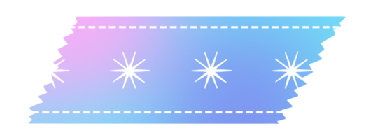 gradient washi-tejp png