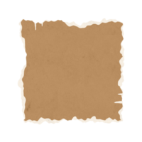 Torn paper vintage png