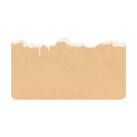 Torn paper vintage png