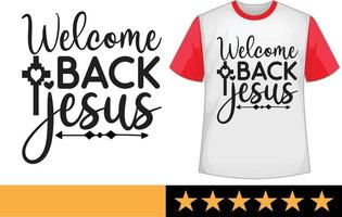 Jesus svg t shirt design vector
