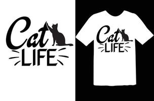 Cat svg t shirt design vector