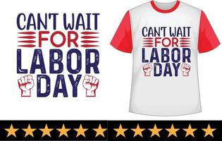 Labor day svg t shirt design vector