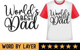 Father's day svg t shirt design vector