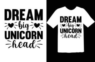 unicornio svg t camisa diseño vector