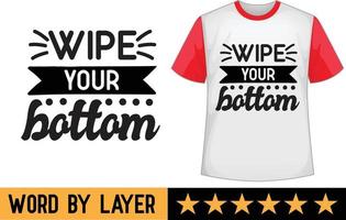 Bathroom svg t shirt design vector