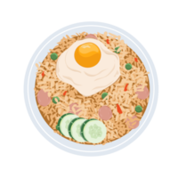 frit riz indonésien cuisine png