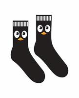 cute kids socks vector