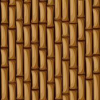 Seamless brown bamboo texture. Bamboo vector seamless pattern