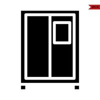 cupboard  glyph icon vector