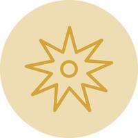 Bahai Vector Icon Design