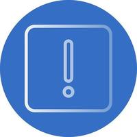 Alert Vector Icon Design