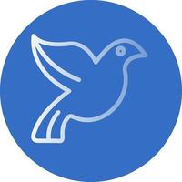 Dove Vector Icon Design