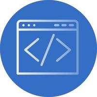 Code Vector Icon Design