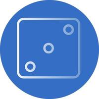 Dice Three Vector Icon Design