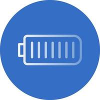 Battery Full Vector Icon Design