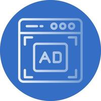 Ad Vector Icon Design