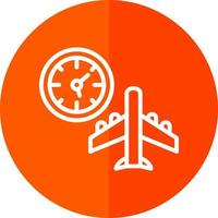 Jet Lag Vector Icon Design