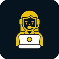 Call Center Vector Icon Design