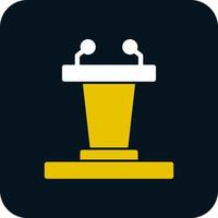 Podium Vector Icon Design