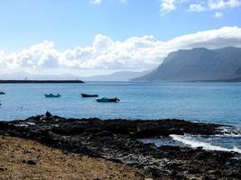 Scenic coastal view photo