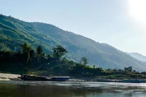 Rural landscape in Asia photo