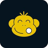 Monkey Vector Icon Design