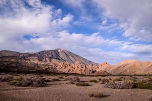 Scenic mountain landscape photo