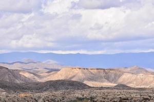 Scenic mountain landscape photo