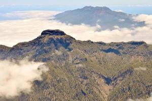 Scenic mountain landscape photo