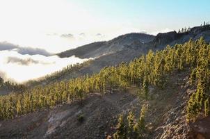 Scenic mountain landscape photo