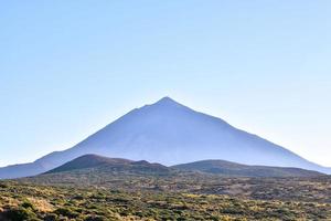 Scenic mountain landscape photo