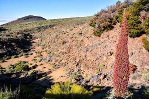 Scenic mountain landscape photo