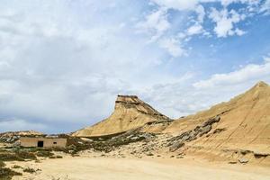 Scenic mountain landscape photo