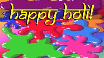 Colorful background with chaotic splashes and blots. Festival of colors Holi video