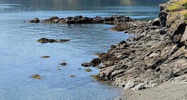 Rocky Coastal Shoreline photo