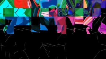 Geometric Abstract Pattern Digital Rendering photo