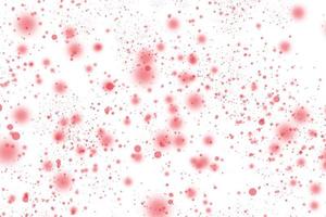 Pink and white color with a lot of dots and a lot of red dots background design photo