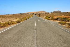 Road in the countryside photo