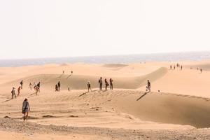 Scenic desert landscape photo