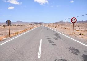 Road in the countryside photo