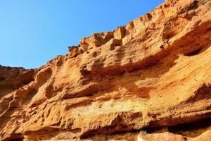 Rock formation close up photo