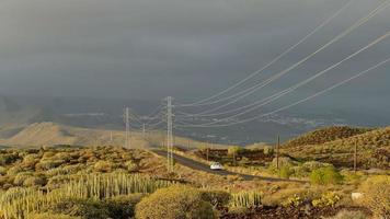 cenic landscape on Tenerife, Canary Islands, Spain photo
