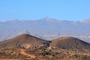 Scenic landscape on Tenerife photo