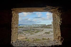 ver a través de la ventana foto