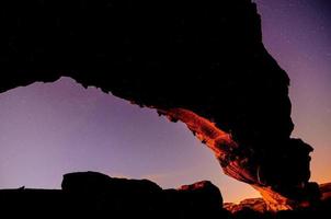 Natural rock arch photo