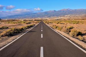 Road in the countryside photo