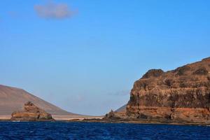 Scenic coastal view photo