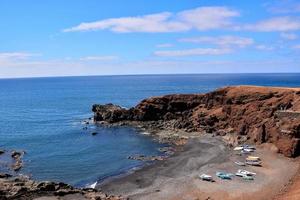 Scenic coastal view photo